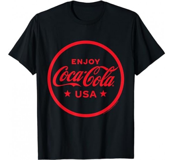Coca Cola Enjoy Coca Cola USA T-Shirt Coca Cola Enjoy Coca Cola USA T-Shirt
